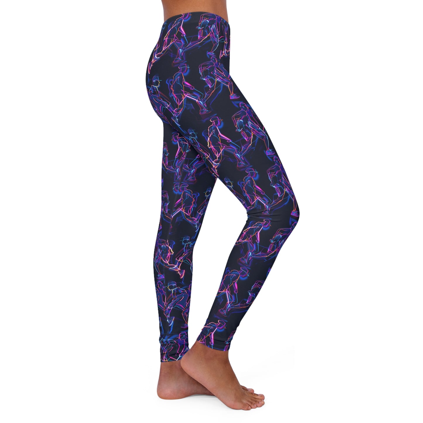 Jogging #2 Women's Spandex Leggings - UK, USD, AUS