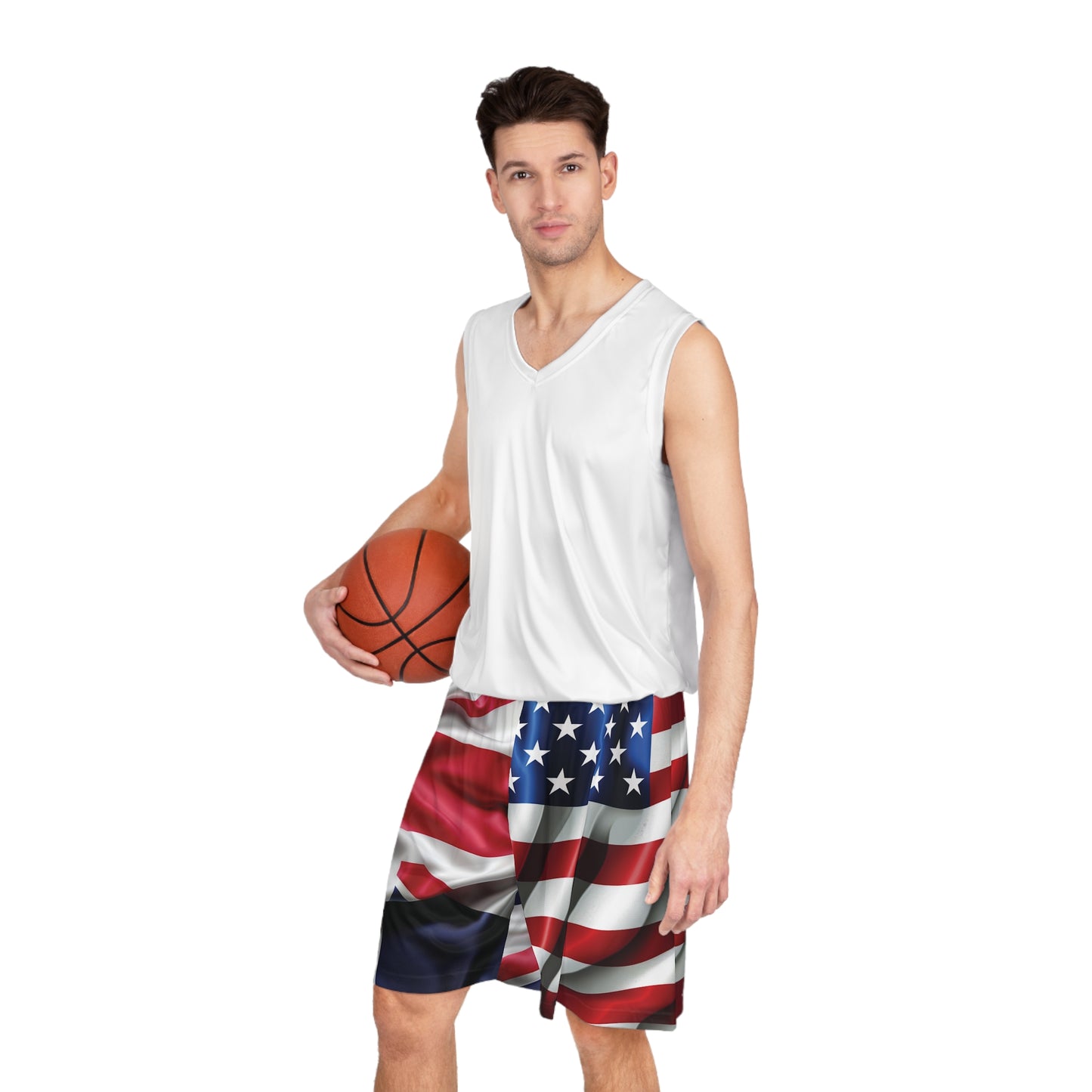UK and USA United - Basketball Shorts - USA