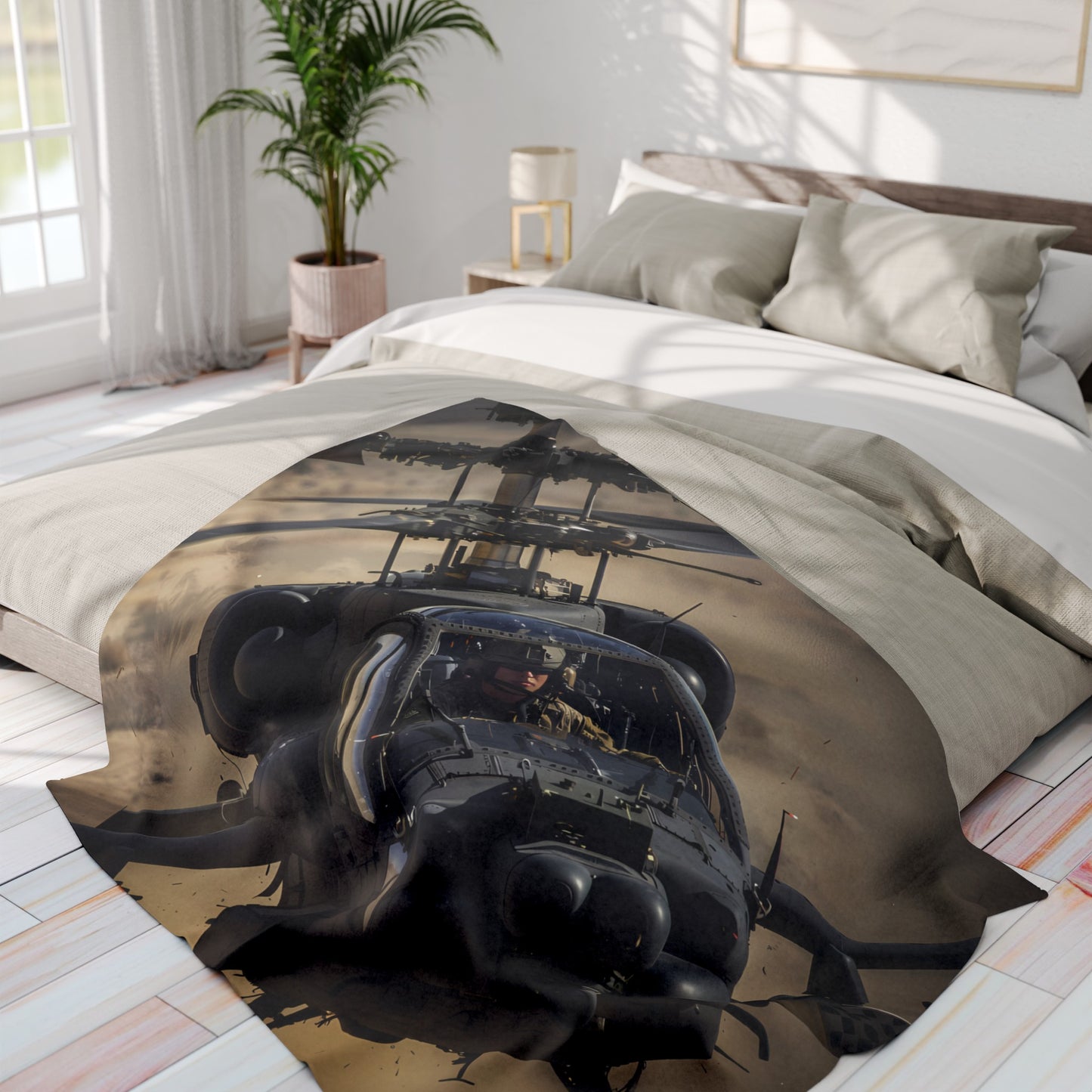 Apache 1 Arctic Fleece Blanket - USA