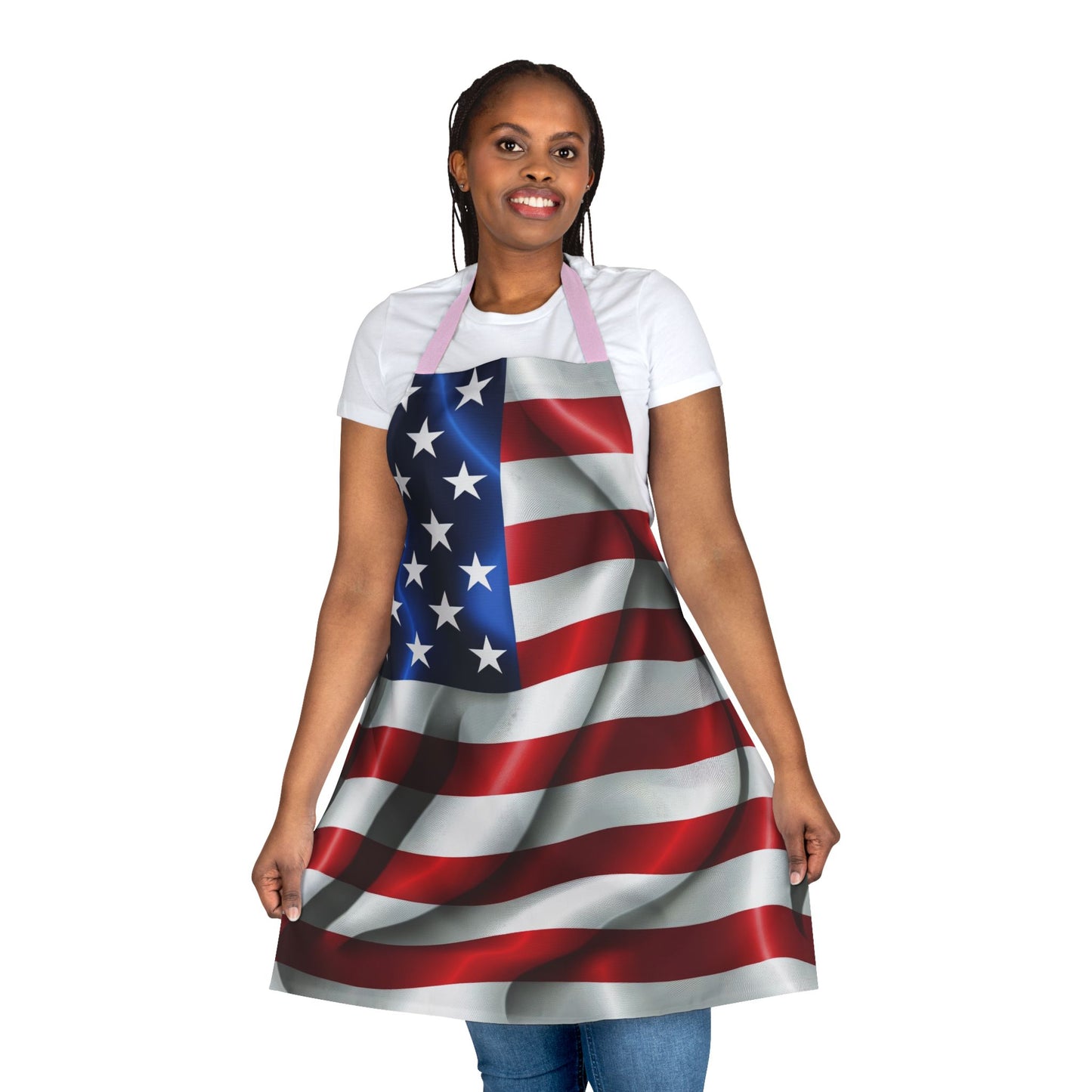 Stars and Stripes Apron 5-Color Straps - AUS, UK, USA