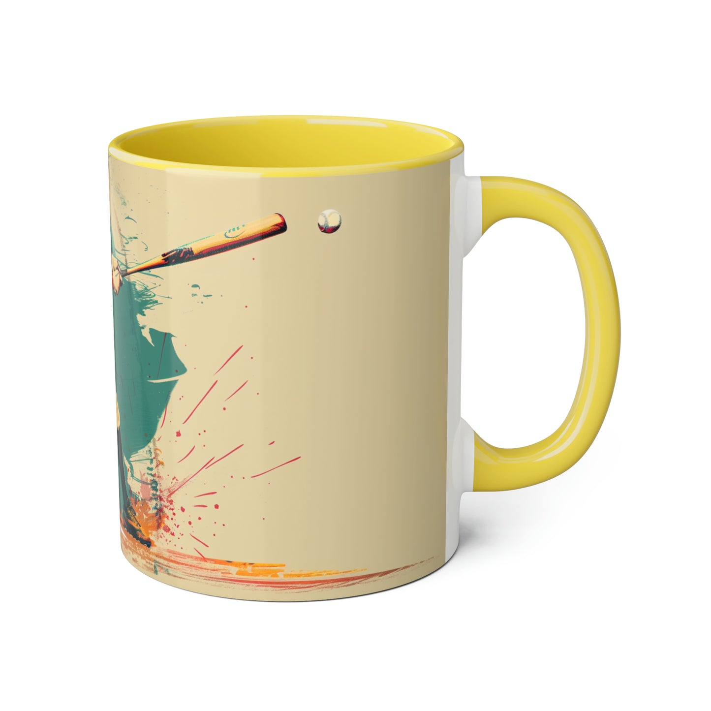 Baseball Accent Mug -11oz Canada Only