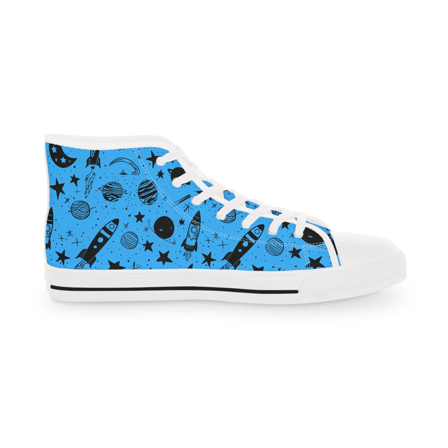 Space Man - Men's High Top Sneakers - China Only
