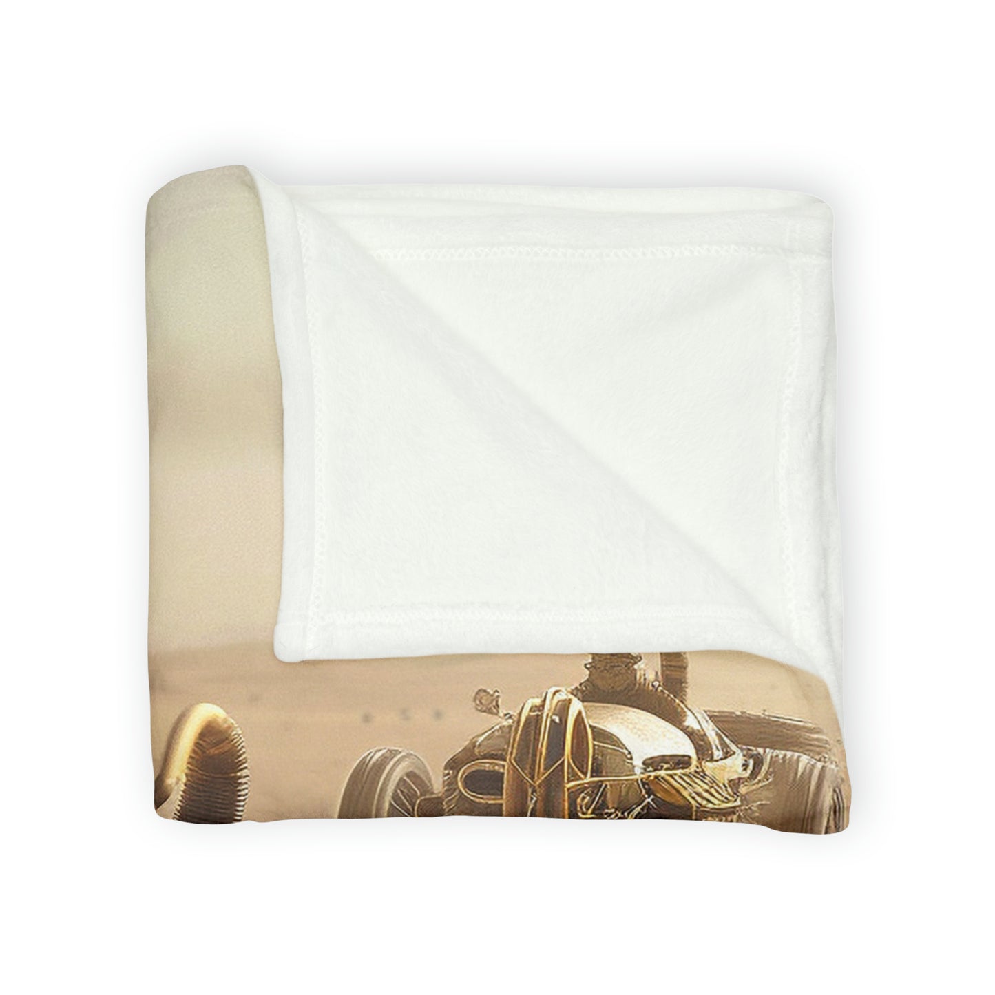Steampunk Racer #2 - Soft Polyester Blanket