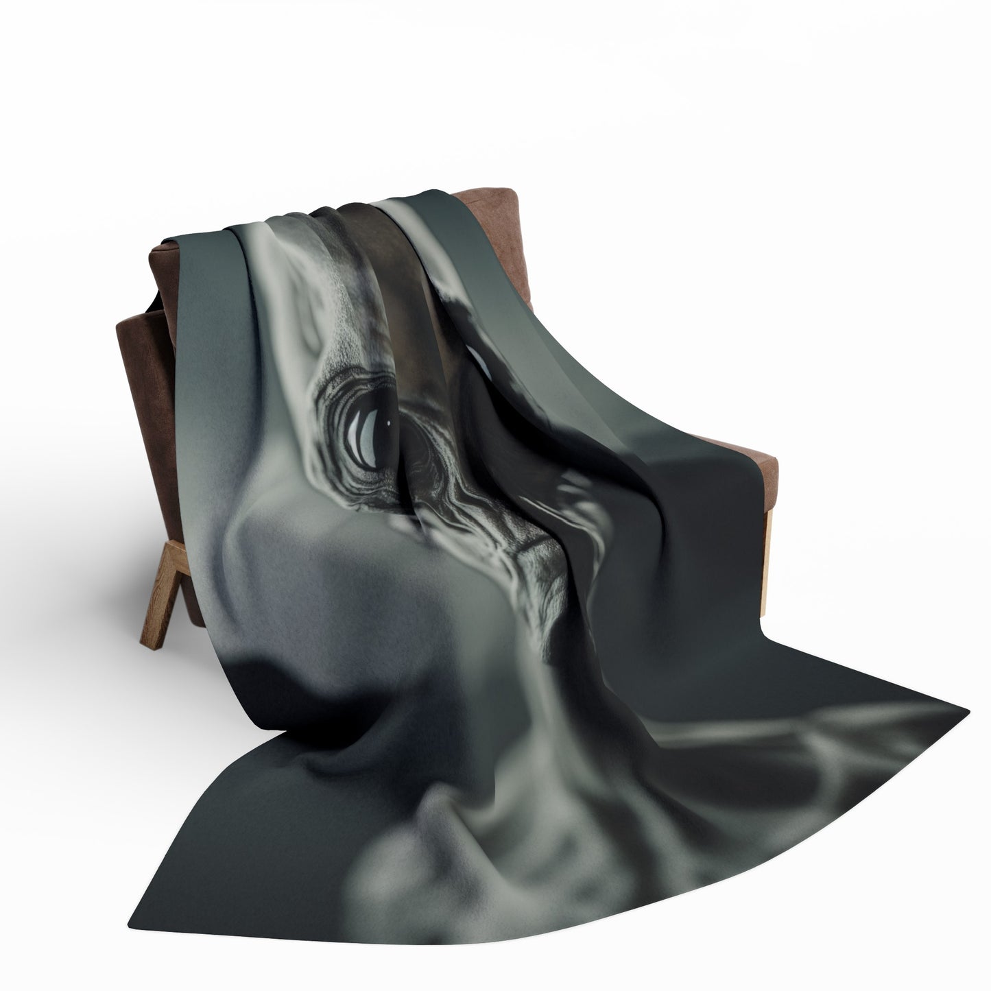 Alien Visitor - Arctic Fleece Blanket - USA