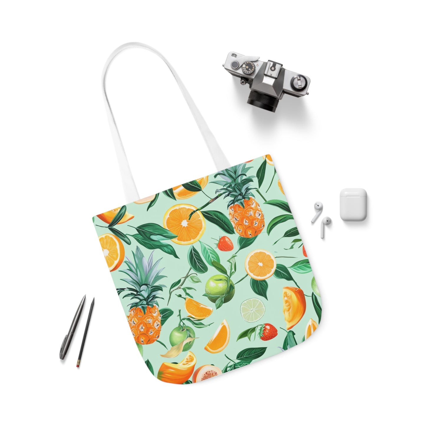Summertime #1 - Polyester Canvas Tote Bag (AOP)