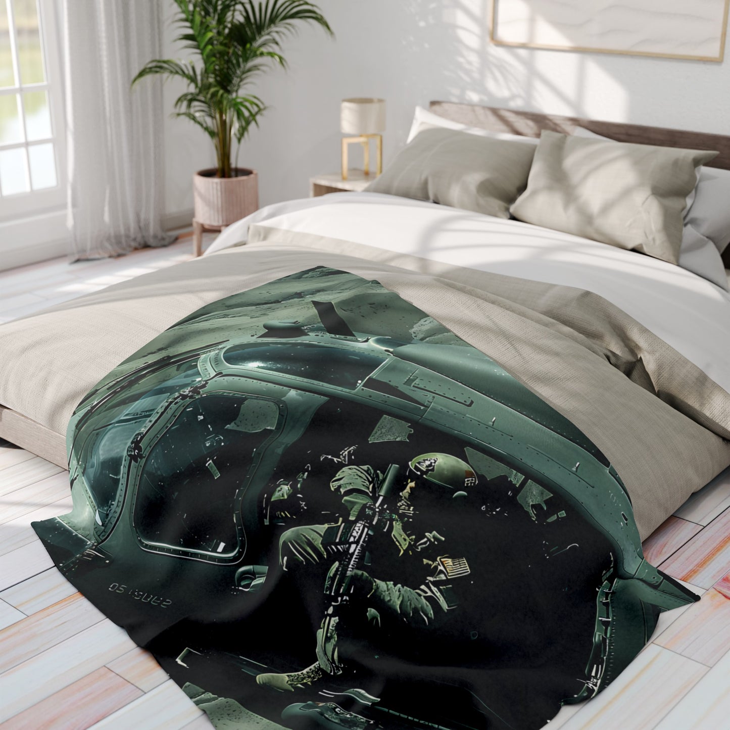 Black Hawk 2 Arctic Fleece Blanket - UK