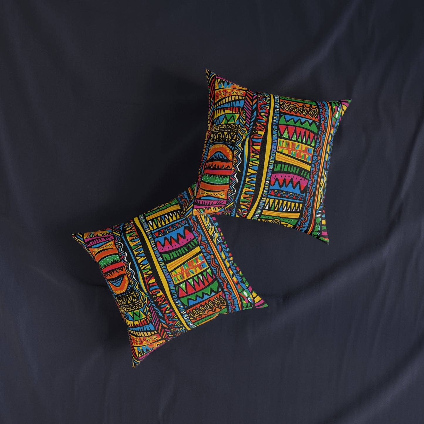 African 4 - Square Pillow - UK