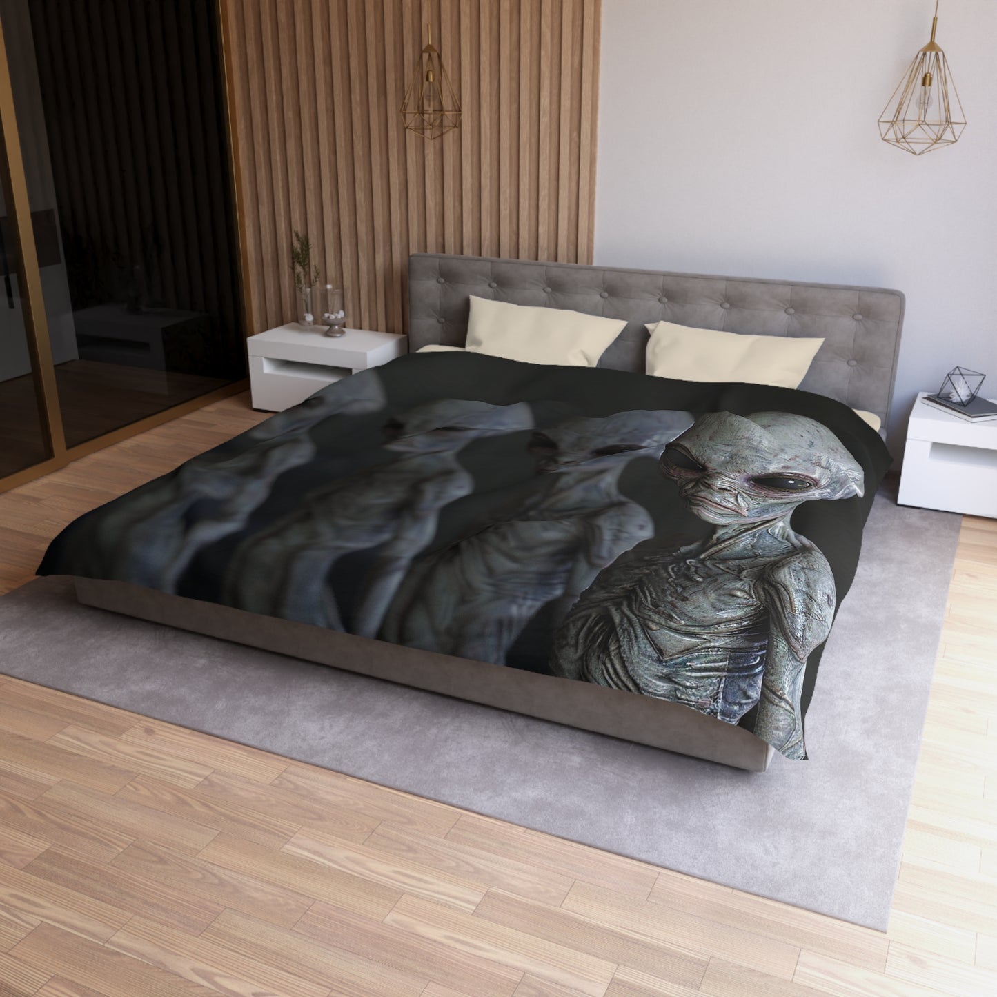 The Greys - Microfiber Duvet Cover USA