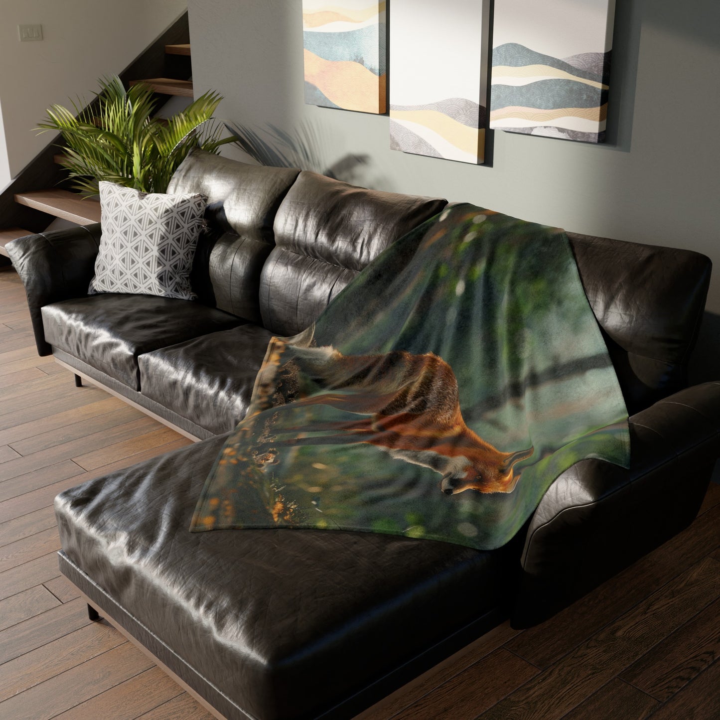 Fox Blanket - Soft Polyester Blanket