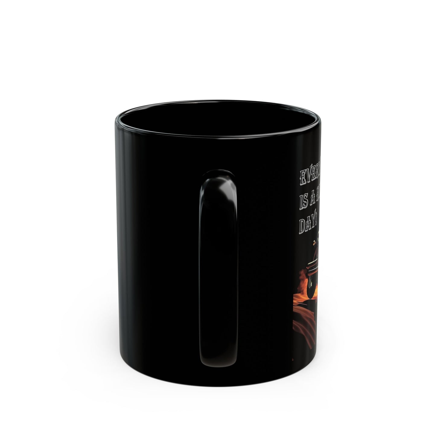 Biker #5 - Black Mug (11oz) UK