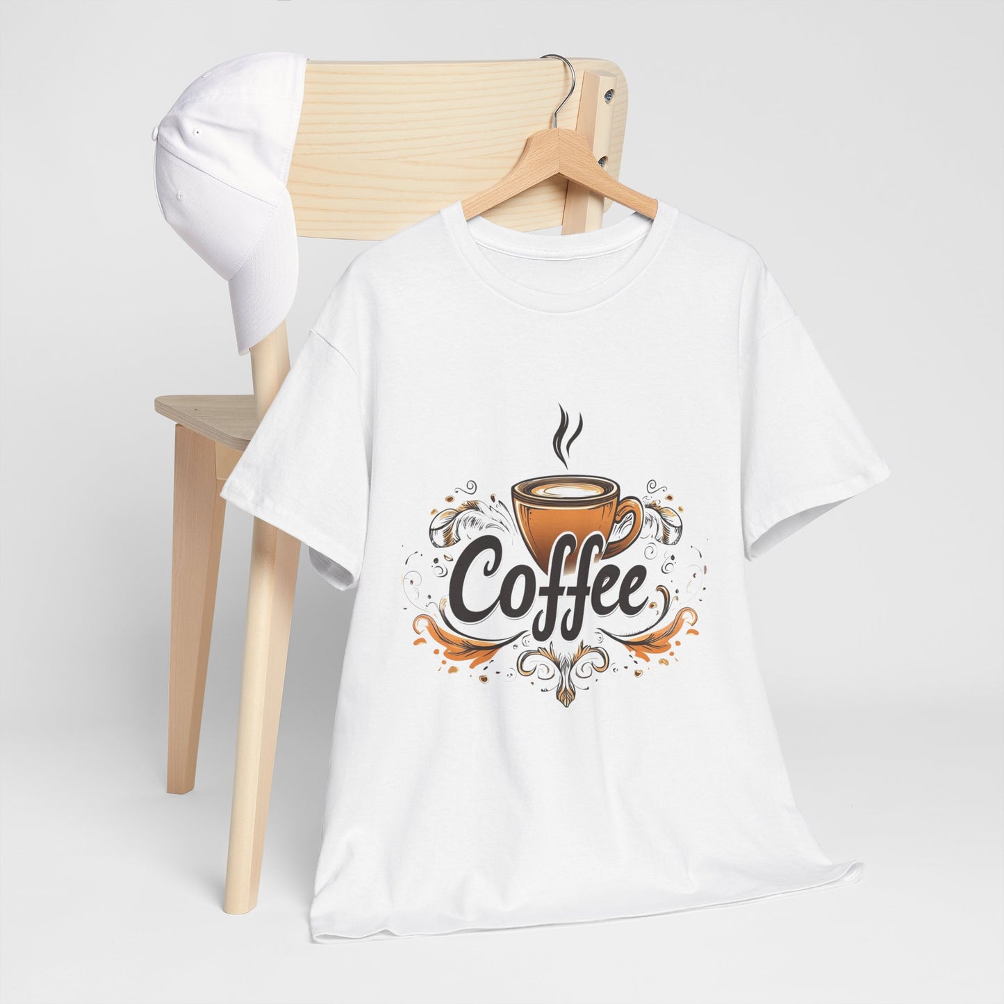 Unisex Heavy Cotton Coffee Tee 3 - Perfect for Coffee Lovers - USA