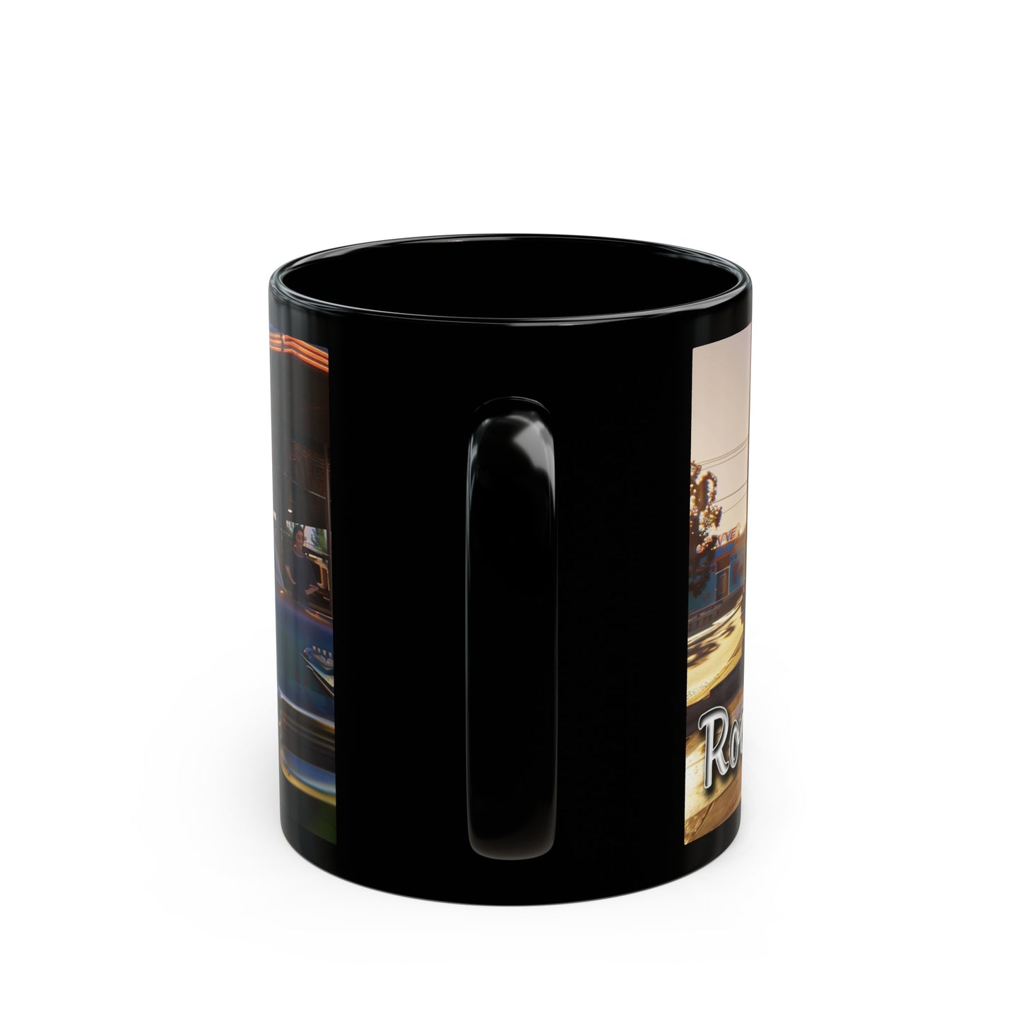Rockabilly - Black Mug (11oz) UK