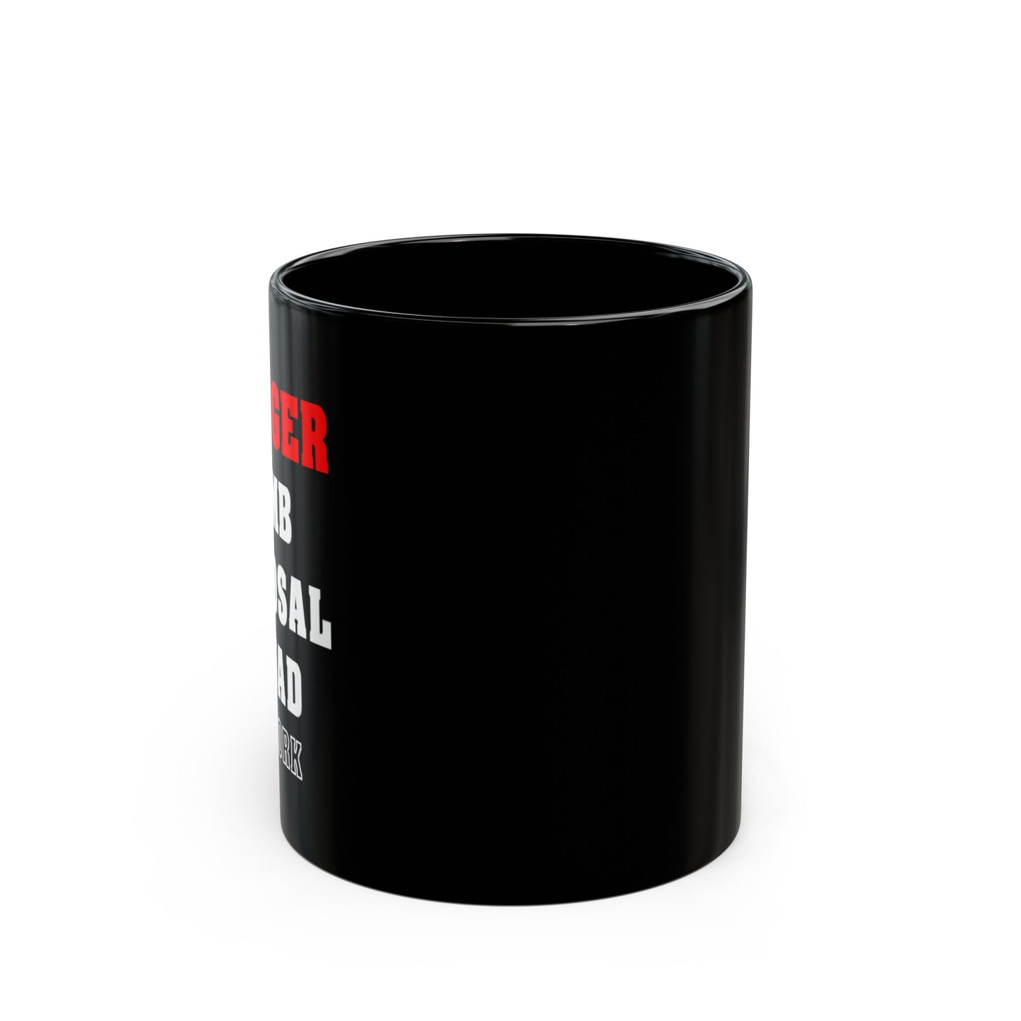 Bomb Disposal Black Mug (11oz, 15oz) UK