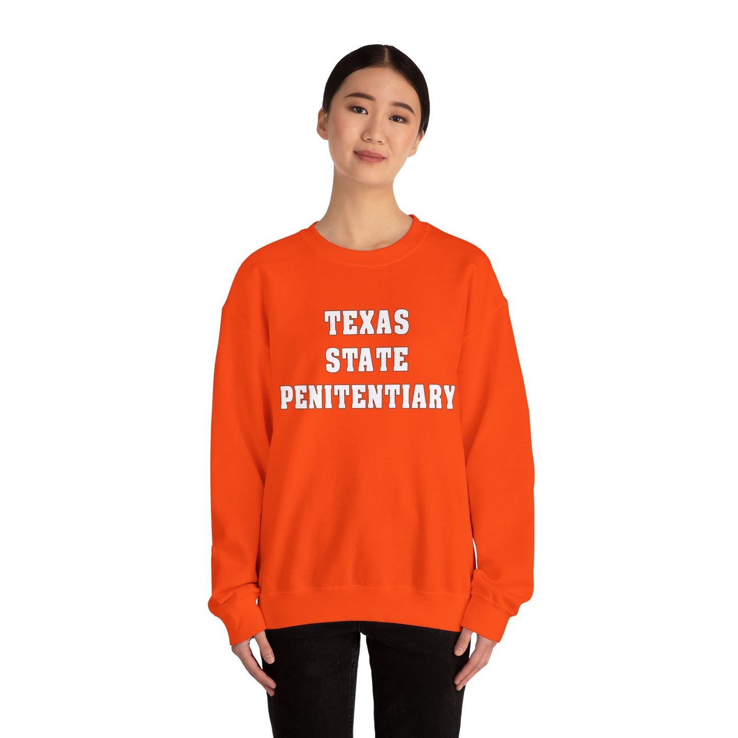 Texas State Pen Unisex Heavy Blend™ Crewneck Sweatshirt UK (All States Available)