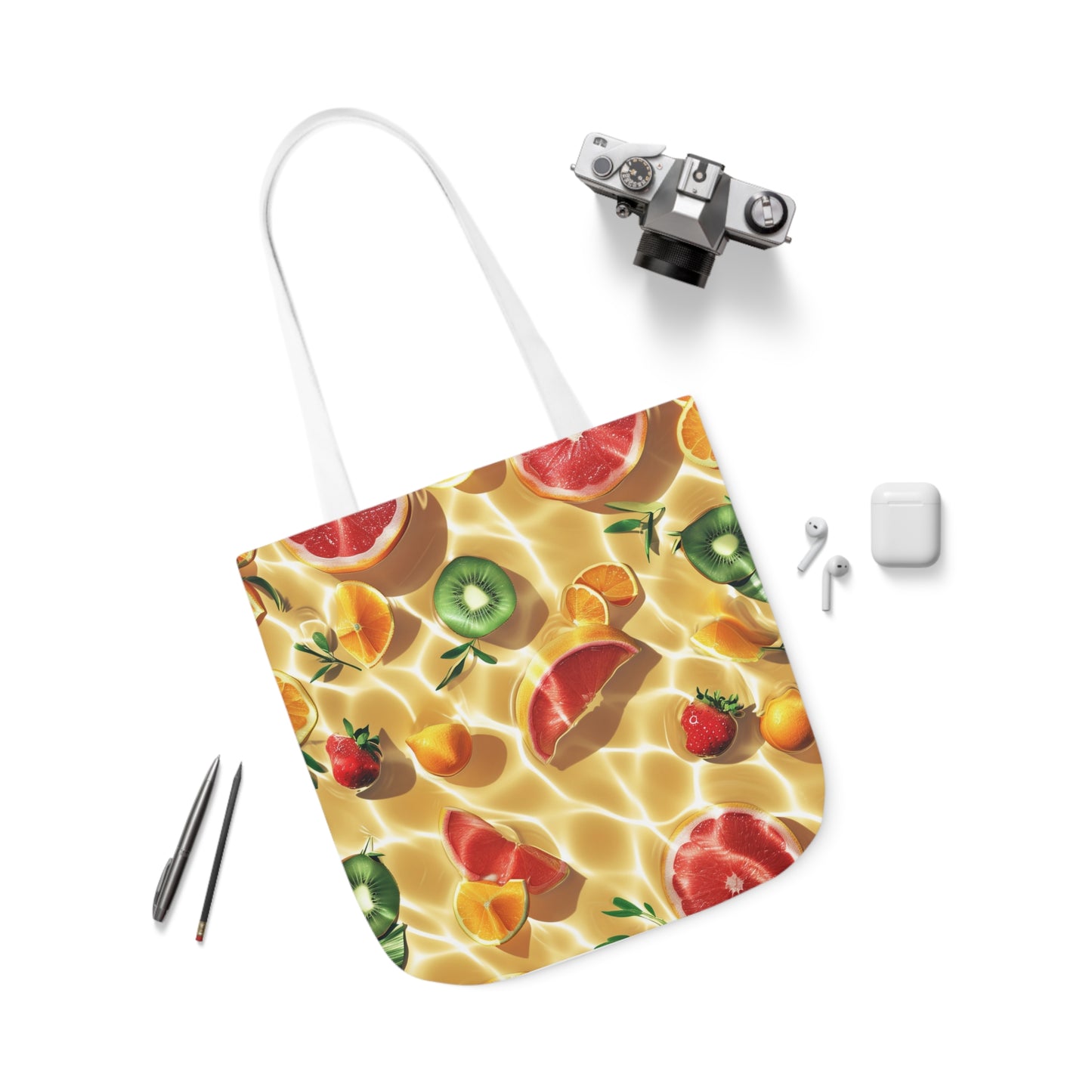 Summertime #6 - Polyester Canvas Tote Bag (AOP)