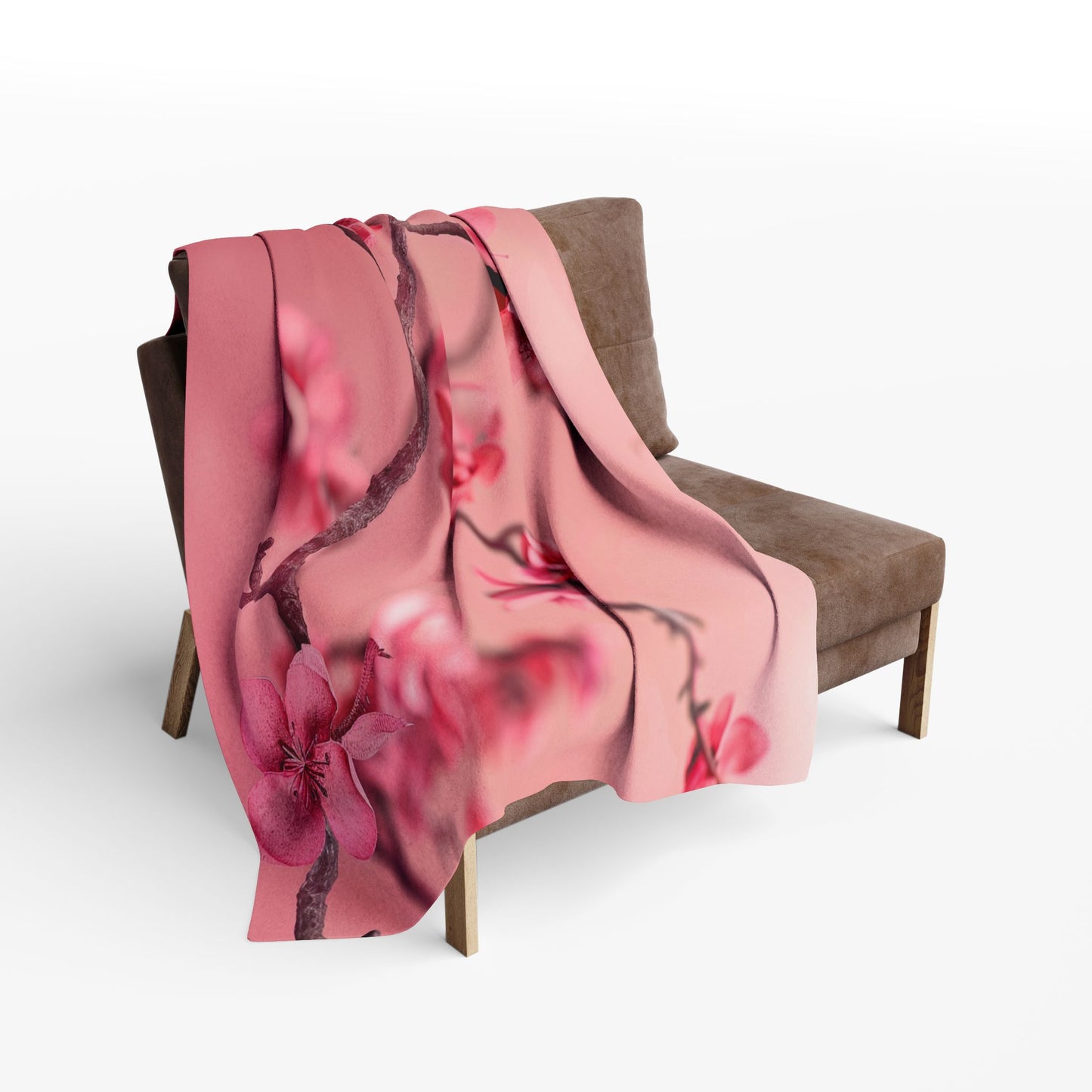 Macro Chinoiseries - Arctic Fleece Blanket - UK