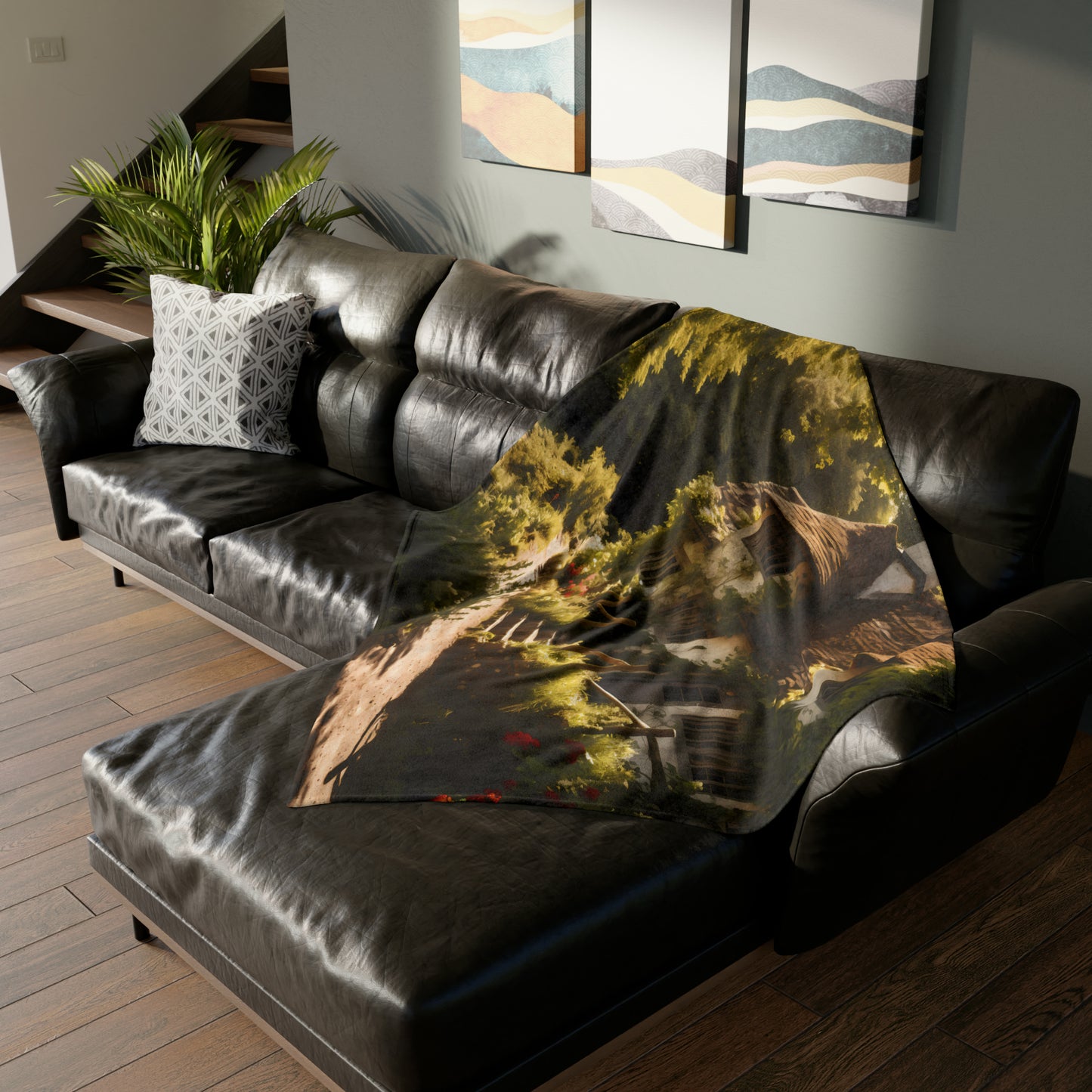 English Country House #1 - Soft Polyester Blanket