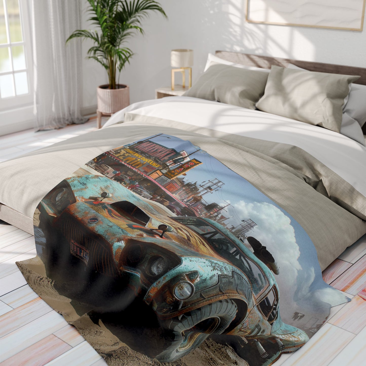 Car 2 Arctic Fleece Blanket - UK