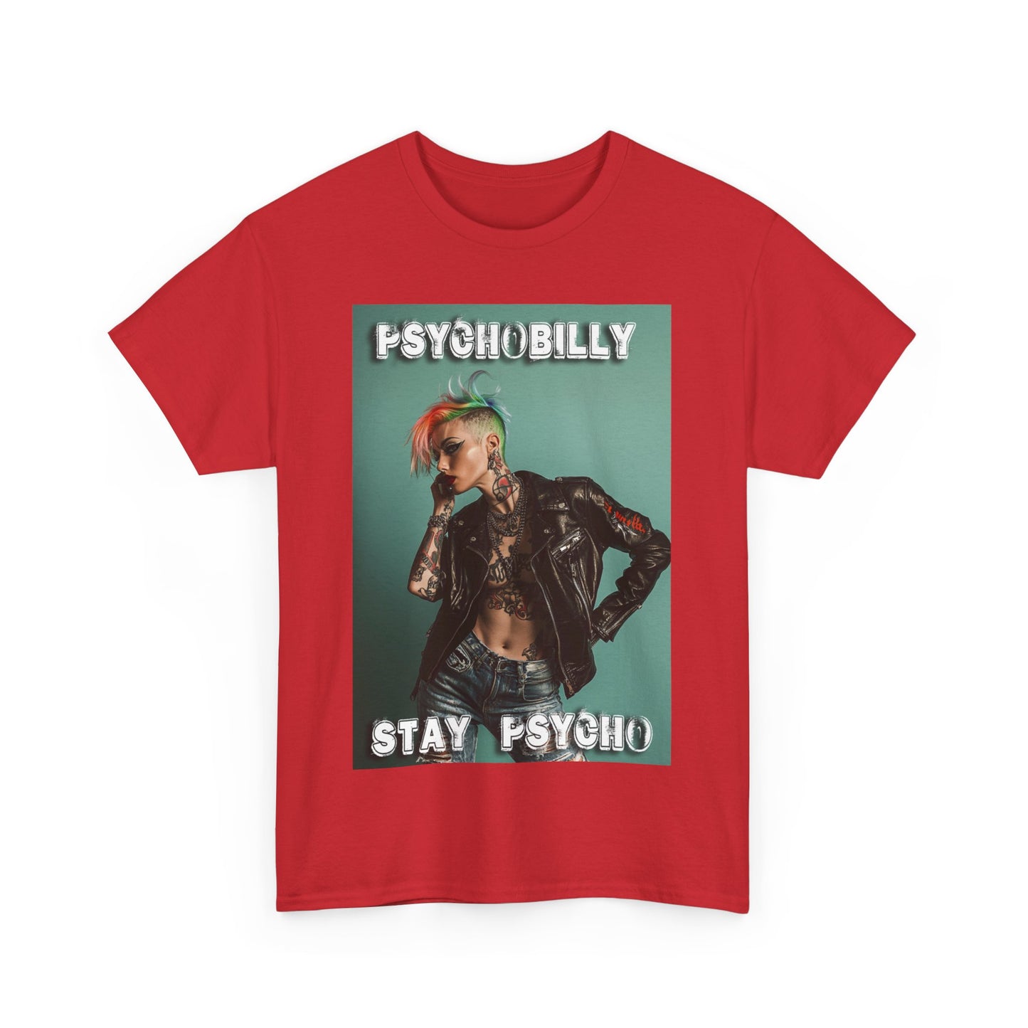 Psycho 5 - Unisex Heavy Cotton Tee - UK