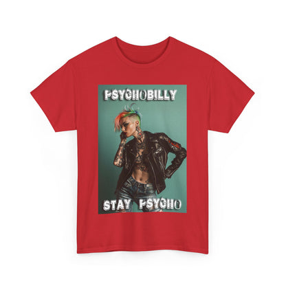 Psycho 5 - Unisex Heavy Cotton Tee - UK