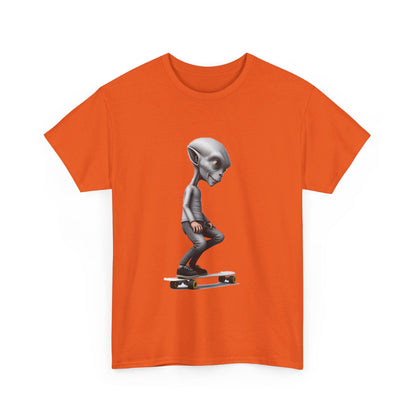 Alien Skater - Unisex Heavy Cotton Tee - USA