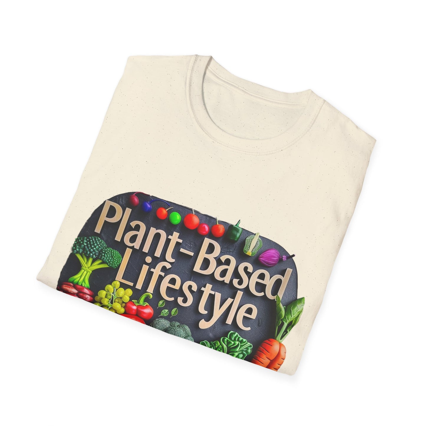 Plant Based Lifestyle #1 - Unisex Softstyle T-Shirt (UK)