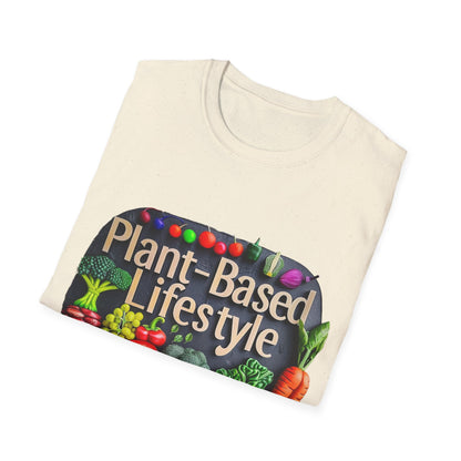 Plant Based Lifestyle #1 - Unisex Softstyle T-Shirt (UK)