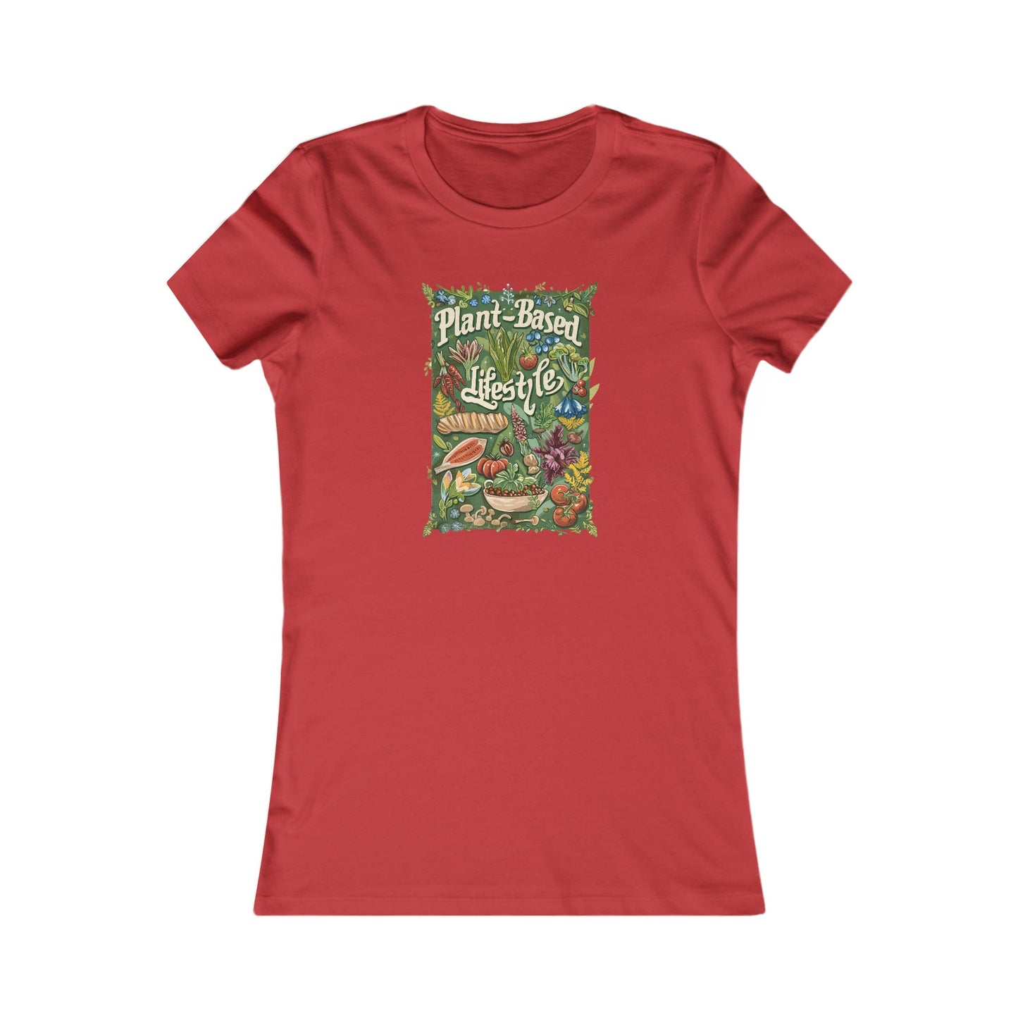 Plant-Based Lifestyle #2 - Women's Favorite Tee (USA)