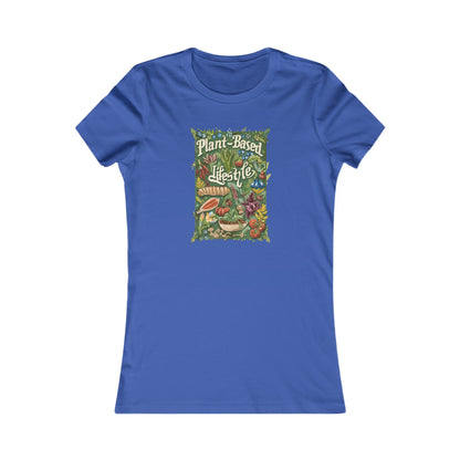 Plant-Based Lifestyle #2 - Women's Favorite Tee (USA)