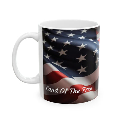 USA Patriot Ceramic Mug, (11oz, 15oz)