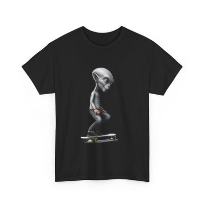 Alien Skater - Unisex Heavy Cotton Tee - USA