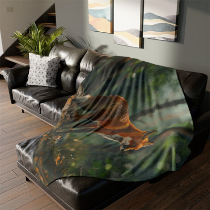 Fox Blanket - Soft Polyester Blanket