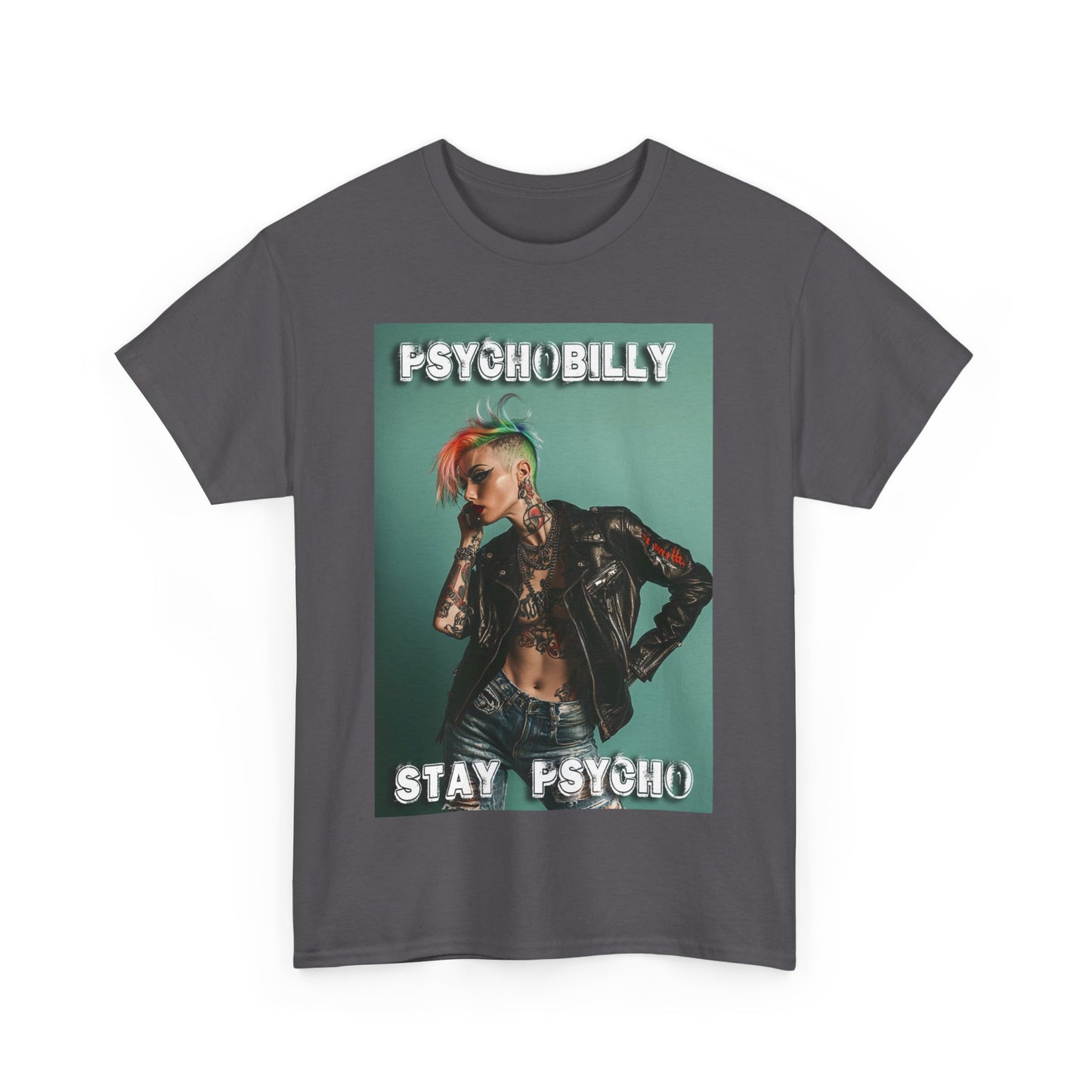 Psycho 5 - Unisex Heavy Cotton Tee - UK