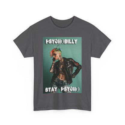 Psycho 5 - Unisex Heavy Cotton Tee - UK