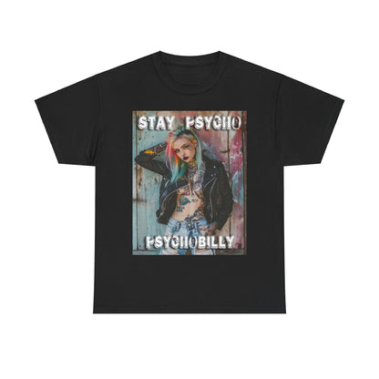 Psycho 4 - Unisex Heavy Cotton Tee - UK
