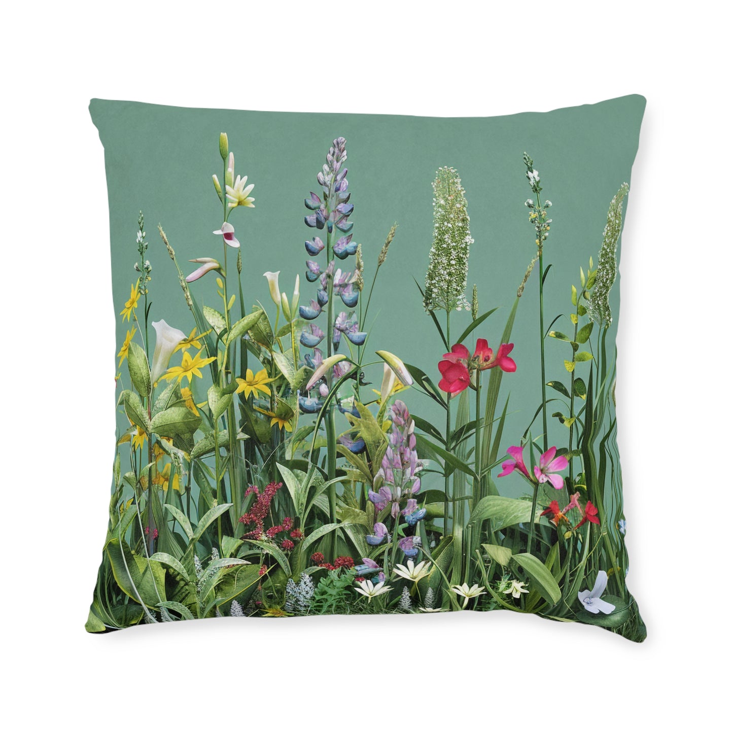 Wild Meadow 2 - Square Pillow -UK