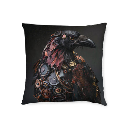 Steampunk Birds - Square Pillow - UK