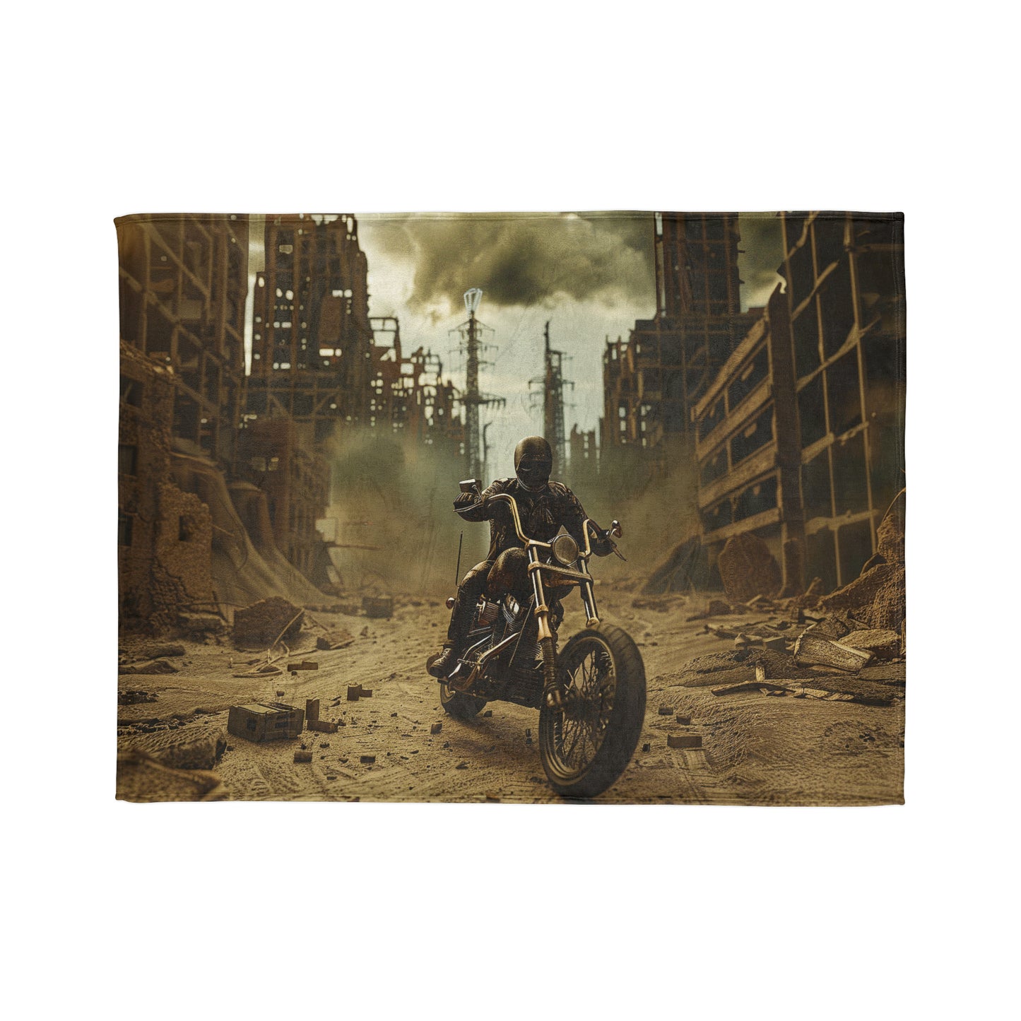 Biker #3 - Soft Polyester Blanket