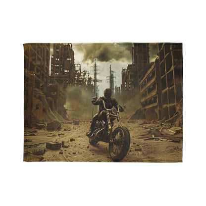 Biker #3 - Soft Polyester Blanket