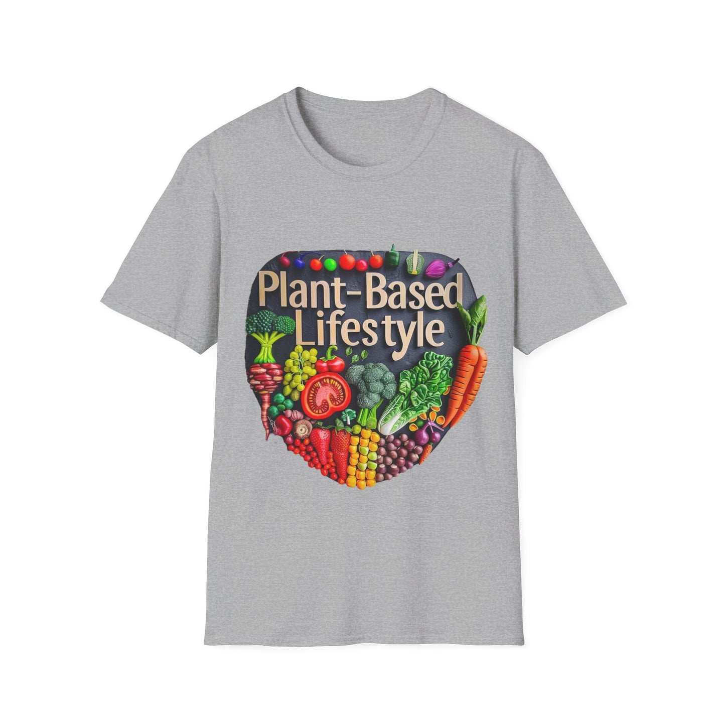 Plant Based Lifestyle #1 - Unisex Softstyle T-Shirt (UK)