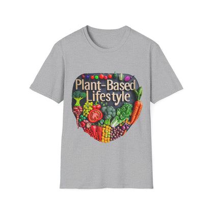 Plant Based Lifestyle #1 - Unisex Softstyle T-Shirt (UK)