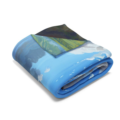 Valley View #4 Arctic Fleece Blanket - UK