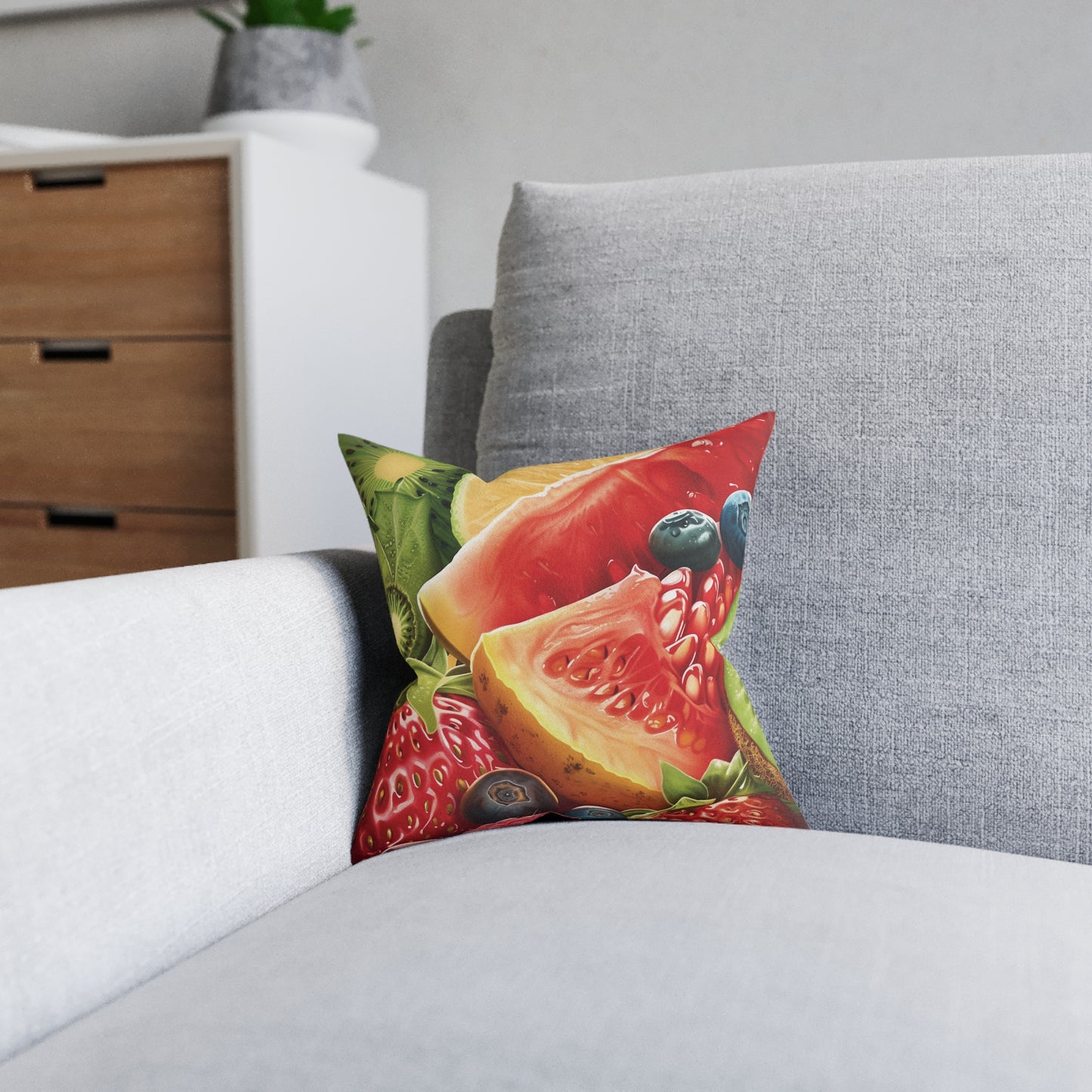 Fresh Fruit - Square Pillow - UK
