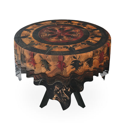 Bohemian Mandala Tablecloth - Vibrant Decorative Cover for Home Decor & Celebrations UK