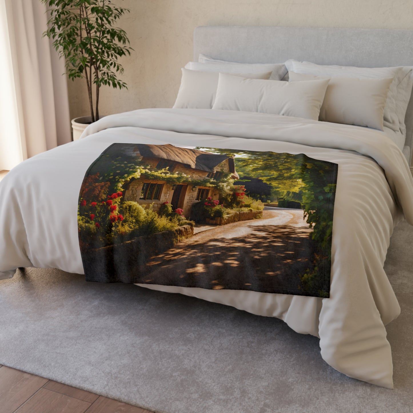 English Country House #2 - Soft Polyester Blanket