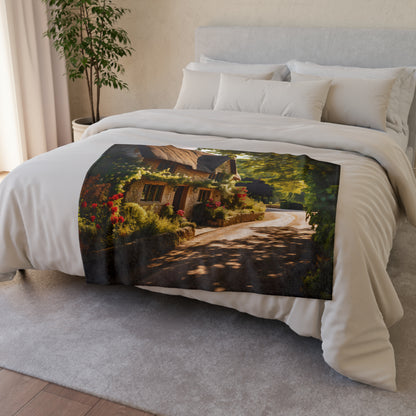 English Country House #2 - Soft Polyester Blanket