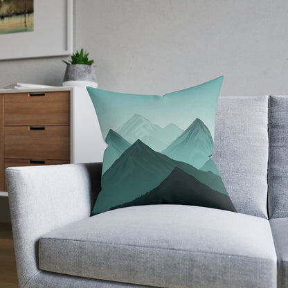 Blue Day - Square Pillow - UK