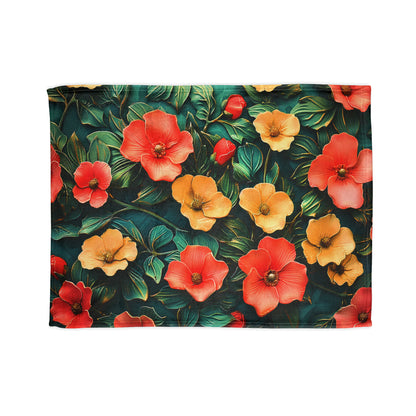 Chinoiserie #7 - Soft Polyester Blanket