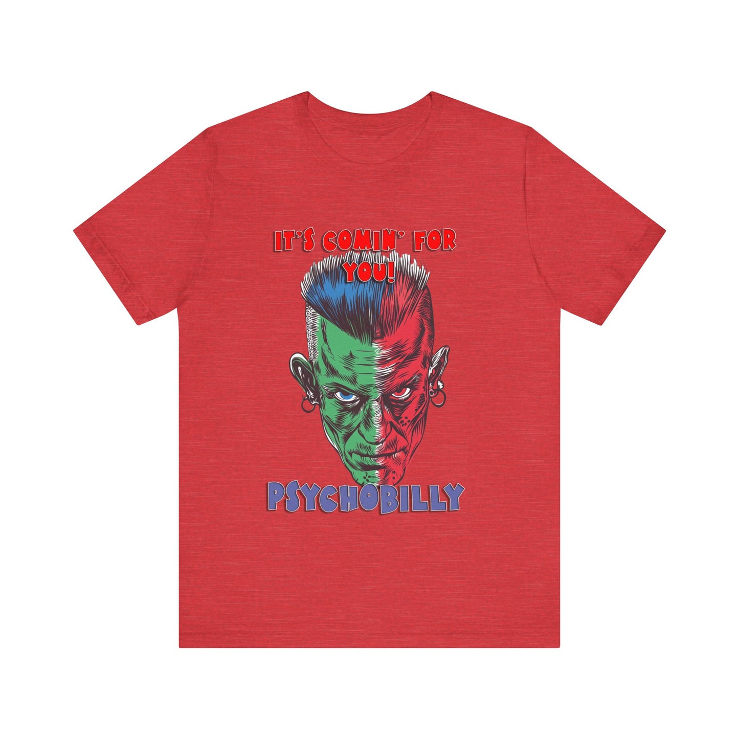 Psychobilly 1 - Jersey Short Sleeve Tee - USA