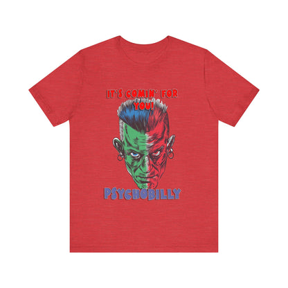 Psychobilly 1 - Jersey Short Sleeve Tee - USA